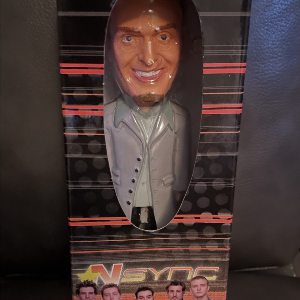 Justin Timberlake NSYNC 2001 Bobblehead Doll Best Buy Exclusive Collectible